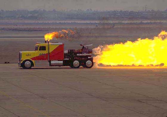 ShockWave Triple-Engine Jet Truck